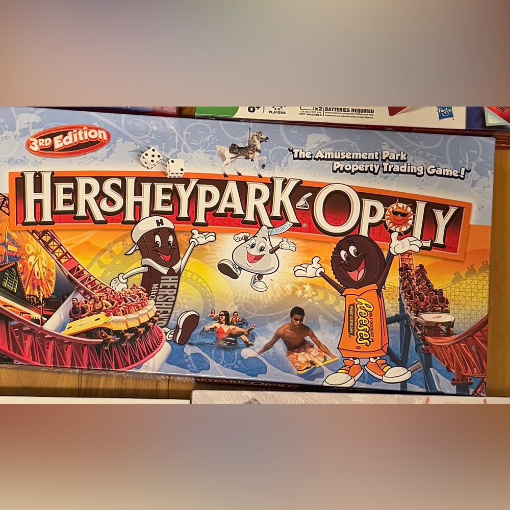Hershey Park Opoly! A unique monopoly game